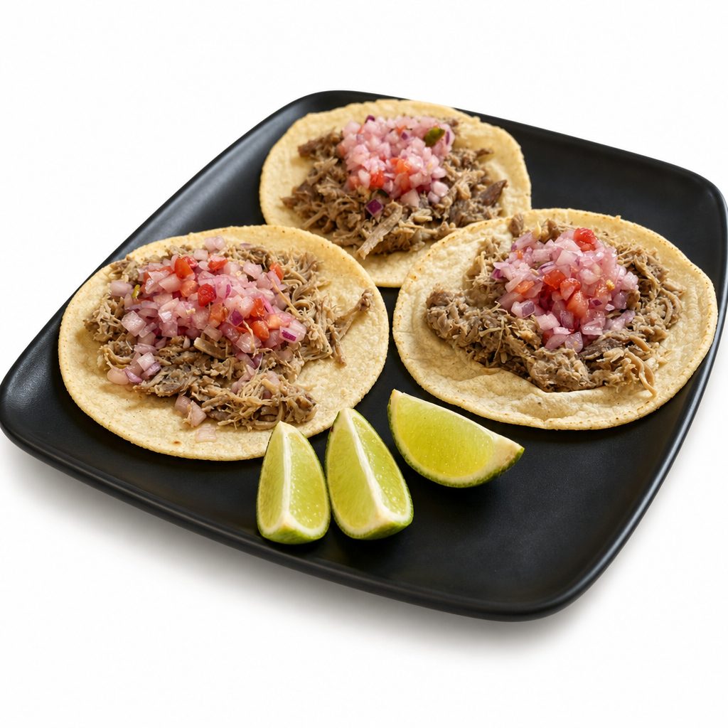 Carnitas Tacos.